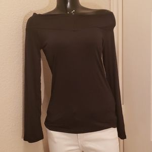 HA TDNO Fashion Clothing Off The Shoulder Blouse